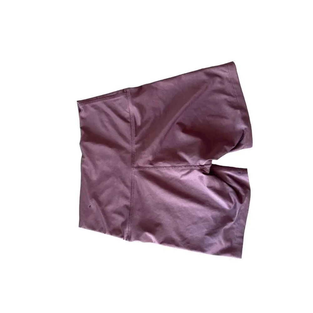 Pink Victoria's Secret Ultimate Womens Purple High Waist BikerβShort Size Small